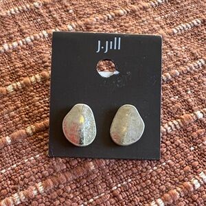 J. Jill Metallic Pebble Earrings